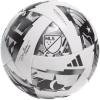 imageadidas MLS Soccer BallWhiteBlackSilver Metallic