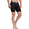 imageadidas Mens Sport Performance Mesh 3Pack Boxer BriefBlackGrey