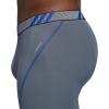 imageadidas Mens Sport Performance Mesh 3Pack Boxer BriefOnix GreyBlue