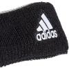 imageadidas UnisexAdult Interval Reversible Terricloth Elastic HeadbandBlackWhiteAluminum