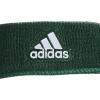 imageadidas UnisexAdult Interval Reversible Terricloth Elastic HeadbandTeam Dark GreenWhite