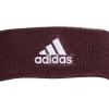 imageadidas UnisexAdult Interval Reversible Terricloth Elastic HeadbandTeam MaroonWhite