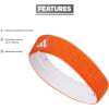 imageadidas UnisexAdult Interval Reversible Terricloth Elastic HeadbandTeam OrangeWhite 20