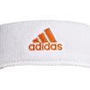 imageadidas UnisexAdult Interval Reversible Terricloth Elastic HeadbandTeam OrangeWhite