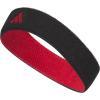 imageadidas UnisexAdult Interval Reversible Terricloth Elastic HeadbandBlackTeam Power Red 20