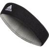 imageadidas UnisexAdult Interval Reversible Terricloth Elastic HeadbandBlackWhiteAluminum