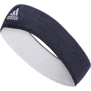 imageadidas UnisexAdult Interval Reversible Terricloth Elastic HeadbandTeam Navy BlueWhite