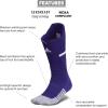 imageadidas Adizero Football Cushioned Crew Socks 1PairTeam Collegiate PurpleWhite