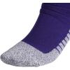 imageadidas Adizero Football Cushioned Crew Socks 1PairTeam Collegiate PurpleWhite