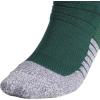 imageadidas Adizero Football Cushioned Crew Socks 1PairTeam Dark GreenWhite