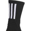 imageadidas Unisex Adult Select Basketball Crew Socks 1 PairBlackWhite2