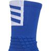 imageadidas Unisex Adult Select Basketball Crew Socks 1 PairCollegiate Royal BlueWhite