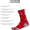 imageadidas Unisex Adult Select Basketball Crew Socks 1 PairPower RedWhite