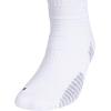 imageadidas Unisex Adult Select Basketball Crew Socks 1 PairWhiteBlack2