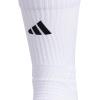 imageadidas Unisex Adult Select Basketball Crew Socks 1 PairWhiteBlack2