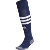imageadidas 3Stripe Hoop Soccer Socks 1Pair with Arch Compression for a Secure FitTeam Navy BlueWhite
