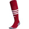 imageadidas 3Stripe Hoop Soccer Socks 1Pair with Arch Compression for a Secure FitTeam Power RedWhite