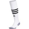 imageadidas 3Stripe Hoop Soccer Socks 1Pair with Arch Compression for a Secure FitWhiteBlack