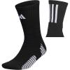 imageadidas Unisex Adult Select Basketball Crew Socks 1 PairBlackWhite2