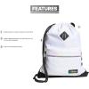 imageadidas Classic 3S Sackpack BlackWhite One SizeWhiteBlackRainbow Metallic