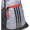 imageadidas Unisex Alliance 2 Sackpack Stone Wash GreyCourt GreenBlack One SizeTwo Tone Grey TwoBlackBright Red