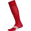 imageadidas Unisexadult Metro 5 Soccer Socks 1pairTeam Power RedClear GreyWhite