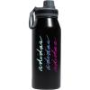 imageadidas Unisex 1 Liter 32 oz Metal Water Bottle BlackSilver Metallic One SizeBlackPulse Mint GreenBlue Fusion