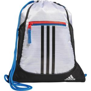 imageadidas Unisex Alliance 2 Sackpack Stone Wash GreyCourt GreenBlack One SizeTwo Tone Whiteclear OnixBright Royal BlueBlack