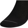 imageadidas Mens Cushioned Sport High Quarter Socks with Arch Compression 3PairBlackOnix Grey