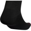 imageadidas Mens Cushioned Sport High Quarter Socks with Arch Compression 3PairBlackWhiteBetter Scarlet