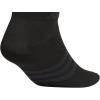 imageadidas Mens Superlite 30 Low Cut Socks Lightweight Breathable with Targeted Padding and Arch Compression 6 PairsBlackNight Grey