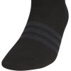 imageadidas Mens Superlite 30 Low Cut Socks Lightweight Breathable with Targeted Padding and Arch Compression 6 PairsBlackNight Grey