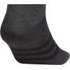 imageadidas Mens Superlite 30 Low Cut Socks Lightweight Breathable with Targeted Padding and Arch Compression 6 PairsOnix GreyBlack