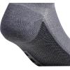 imageadidas Mens Superlite Stripe 3 No Show Socks 3PairHeather Dark GreyBlackNight Grey