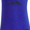 imageadidas Mens Superlite Stripe 3 No Show Socks 3PairSemi Lucid BlueCollegiate NavyVictory Blue