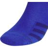 imageadidas Mens Superlite Stripe 3 No Show Socks 3PairSemi Lucid BlueCollegiate NavyVictory Blue