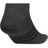 imageadidas mens Superlite 30 Quarter Sock Athletic Lightweight Breathable With Targeted Padding and Arch Compression 6pairOnix GreyBlack