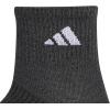 imageadidas womens Superlite 30 Quarter Athletic Socks 6pair With Targeted Padding and Arch Compression for All Day ComfortBlackPulse Lilac PurpleWhite