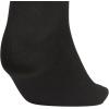 imageadidas womens Superlite 30 Quarter Athletic Socks 6pair With Targeted Padding and Arch Compression for All Day ComfortWhiteBlackGrey