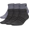 imageadidas Mens Superlite 30 Low Cut Socks Lightweight Breathable with Targeted Padding and Arch Compression 6 PairsOnix GreyBlack