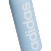 imageadidas 600 ML 20 oz Straw Top Metal Water Bottle HotCold DoubleWalled Insulated 188 Stainless SteelClear Sky BluePulse BlueWhite