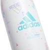 imageadidas 600 ML 20 oz Straw Top Metal Water Bottle HotCold DoubleWalled Insulated 188 Stainless SteelIcon Brand Love WhiteWhiteFlash Aqua Blue