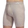 imageadidas Mens Performance Boxer Brief Underwear 1PackAccelerate Silver Pebbleolive StrataAlumina BeigeOff White