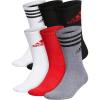 Black/Vivid Red/White