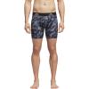 imageadidas Mens Performance Boxer Brief Underwear 1PackElements Camo BlackonixBlackOnix Grey