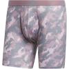 imageadidas Mens Performance Boxer Brief Underwear 1PackElements Camo Greypreloved FigmauvePreloved Fig PurpleGrey