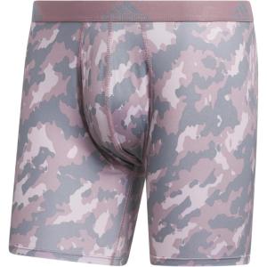 imageadidas Mens Performance Boxer Brief Underwear 1PackElements Camo Greypreloved FigmauvePreloved Fig PurpleGrey