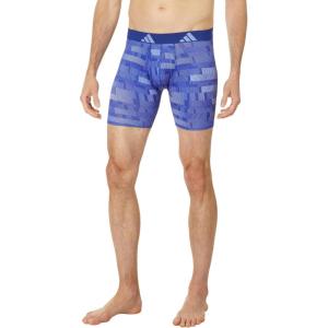 imageadidas Mens Performance Boxer Brief Underwear 1PackHaste Blue Sparkblue Fusionsemi Lucid BlueSemi Lucid BlueBlue Spark
