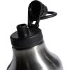 imageadidas 2 Liter 62 Oz Metal Water Bottle HotCold DoubleWalled Insulated 188 Stainless SteelStainless SteelBlack