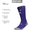 imageadidas 5Star Team Cushioned Crew Socks 20 1PairCollegiate PurpleWhite